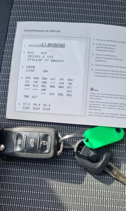Seat Ibiza cena 26000 przebieg: 212000, rok produkcji 2010 z Tłuszcz małe 137